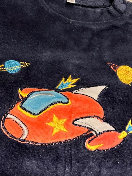 Chlapčenská zamatová mikina (80), 80