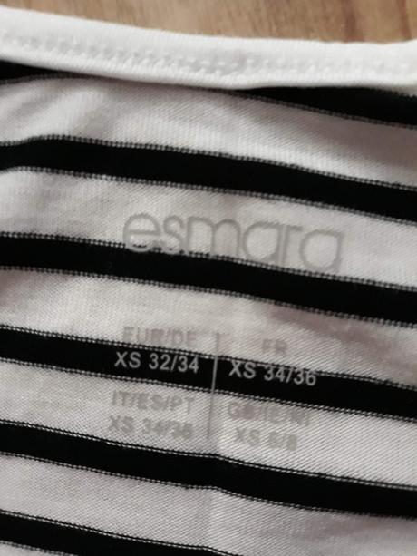 Letné pruhovane šaty esmara, esmara,34 / xs