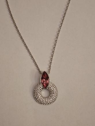 Krásna retiazka so swarovski krištáľmi, swarovski