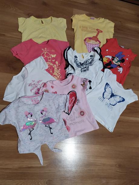Balíček triciek 98/104, h&m,98