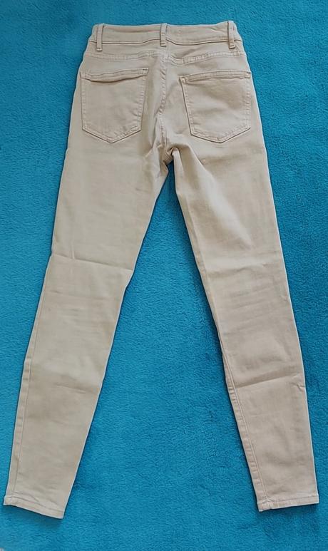 Béžové rifle zara, zara,34