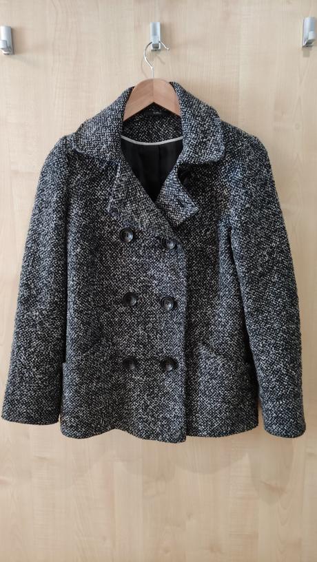 Šedý kabát f&f, f&f,36