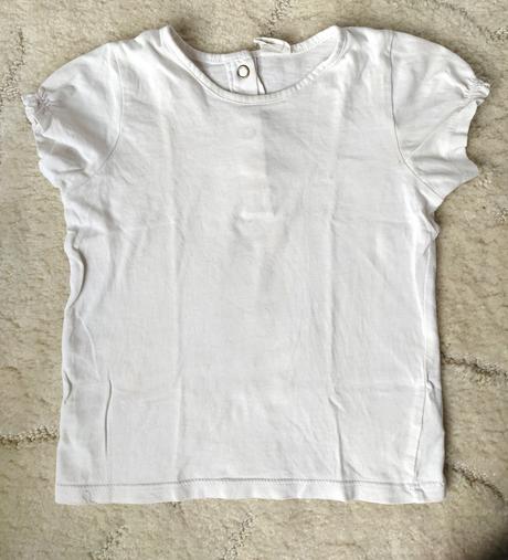 Biele tricko, h&m,86