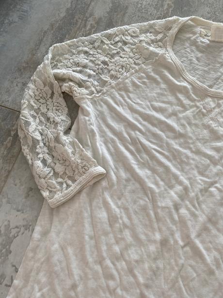 Tričko s krajkou, h&m,158