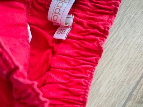 Chlapčenské červené kraťasy šortky, veľ. 80, 80