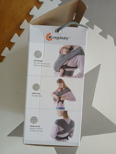 Nosič ergobaby embrace blush pink, ergo baby