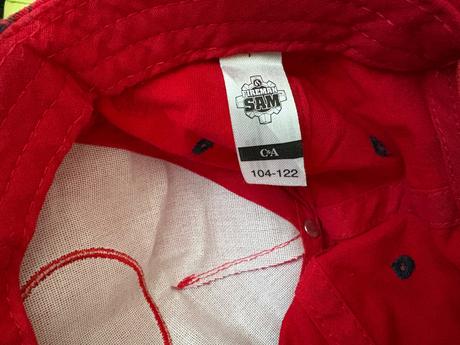 Požiarnik sam šiltovka na doma v. 104/122, c&a,104