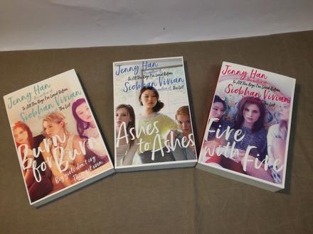 Jenny han / siobhan vivian burn for burn set nau22, 