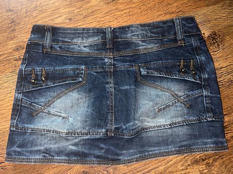 Krátka riflova sukňa, xs