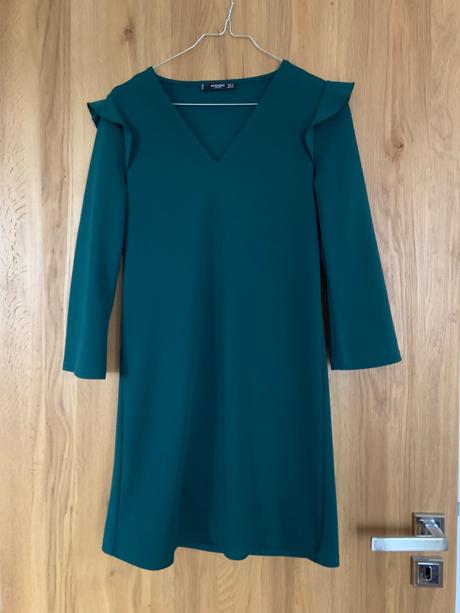 Smaragdove zelene saty, s