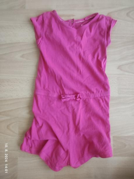 Letný overal pre dievčatko 98, lupilu,98