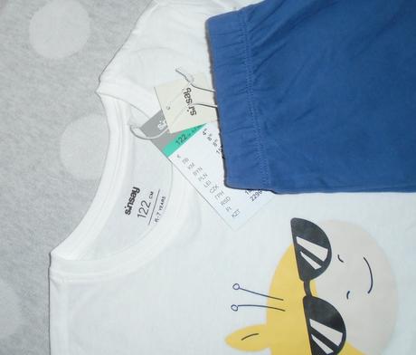 Letné pyžamo na 6 až 7 rokov, sinsay,116 / 122 / 128