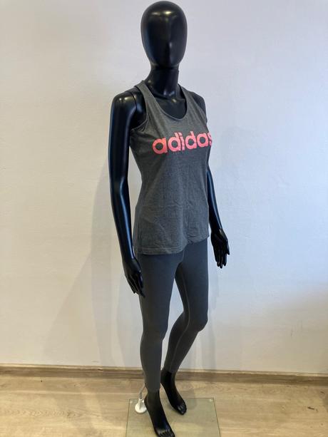Dámske športové tričko melírované adidas, adidas,s