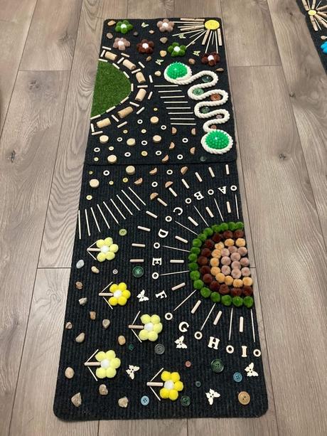 Senzomotorický koberček,