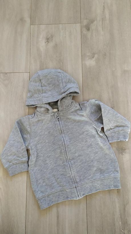 Mikina na zips, h&m,68