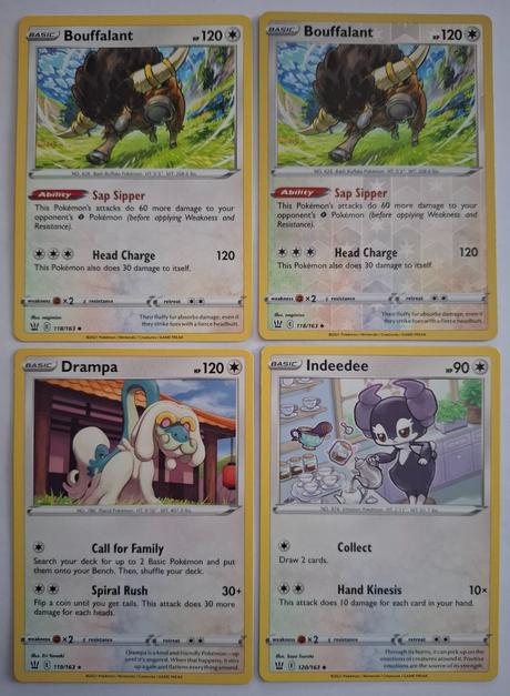 Pokémon karty "battle styles" (3),