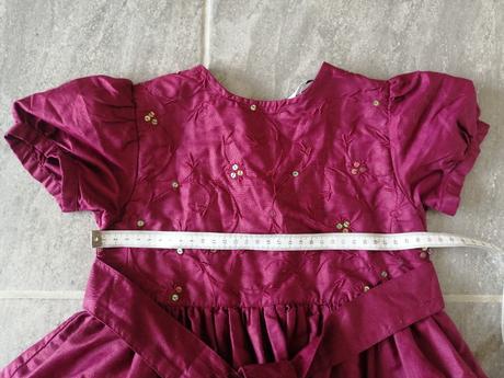 Šaty ham v122, 7-8 r., s podšívkou, kvalita, h&m,122