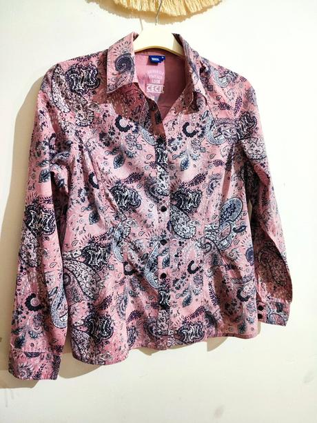 Staroružová blúzka cecil, s