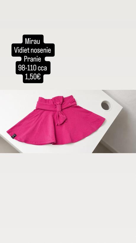 Oblecenie po dcerke ( otvor cely inzerat), 