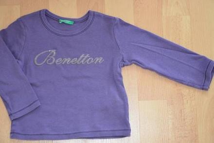 Tricko s dlhym rukavom united colors of benetton, benetton,80