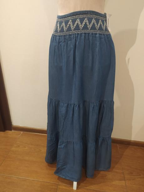 Rifľová sukňa, m / s