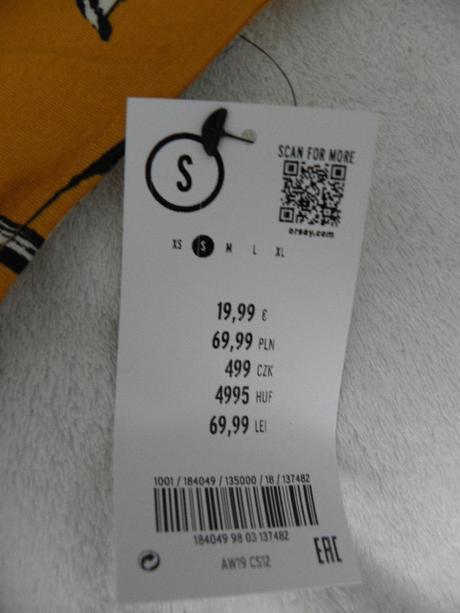 Tričko / top orsay, vel. s, orsay,s