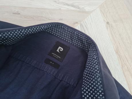 Tmavo-modrá košeľa, pierre cardin,m