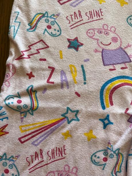 Pyžamkový overal peppa pig 122/128, 122