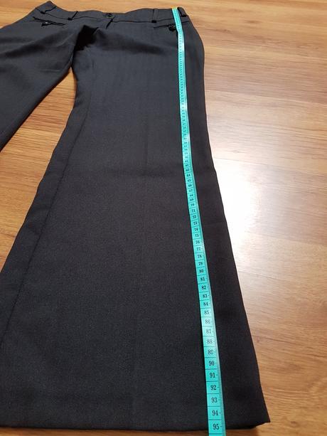 Čierne office nohavice f&f vel.38, f&f,38