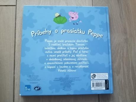 Kniha príbehy o prasiatku peppe,