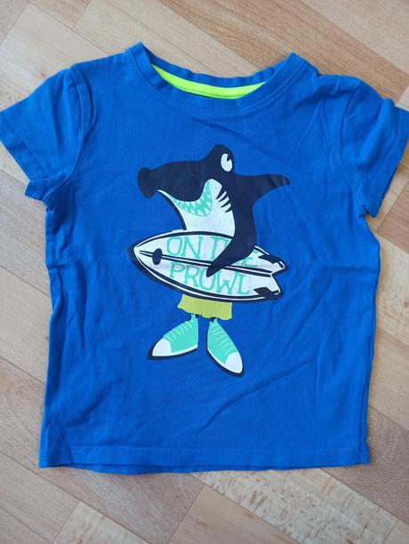 Tričká, kraťasy 92/98, h&m,92