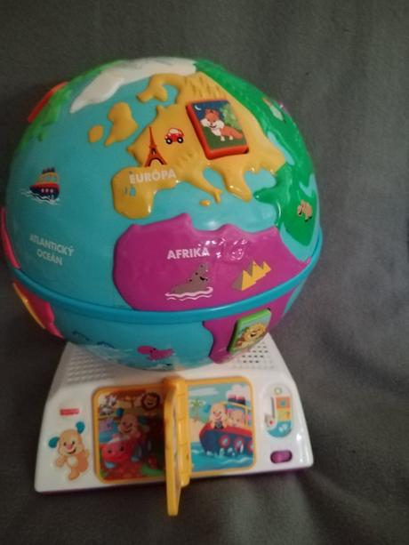 Glóbus fisher-price, 