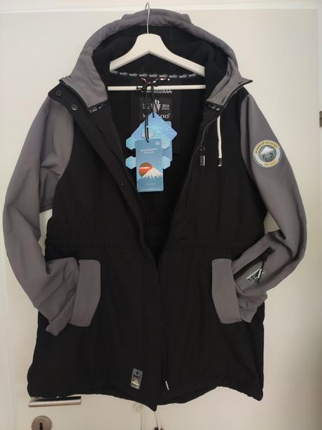 Marikoo zimtzicke softshell bunda veľ.3xl, xxxl