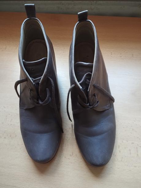 Koženne topánky ecco, ecco,39