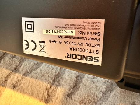 Prehrávač platní sencor, sencor