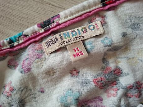 Bavlnené šaty s bohatou sukňou, vel. 146, marks & spencer,146