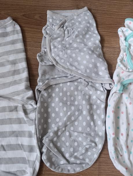Ulitky / zavinovačky swaddle me 6ks, 