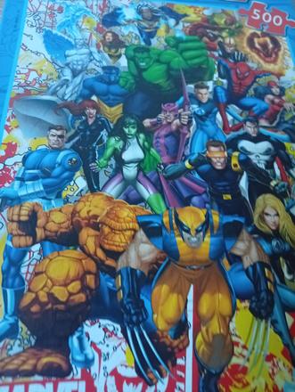 Puzzle marvel hrdinovia 500 kusov,