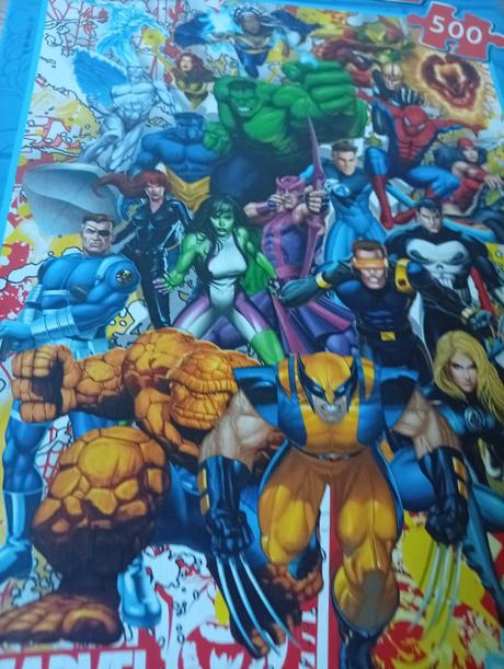 Puzzle marvel hrdinovia 500 kusov, 