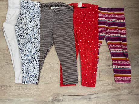 3x leginy 86/92, h&m,86
