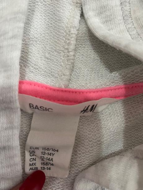 Dievčenská mikina, h&m,158