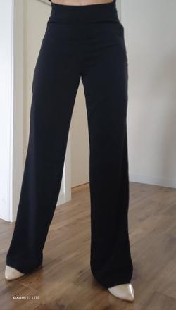 Čierne elegantné nohavice s, atmosphere,s