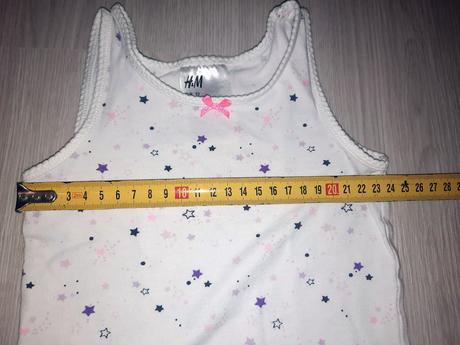 4x dievčenské tielko, h&m,92