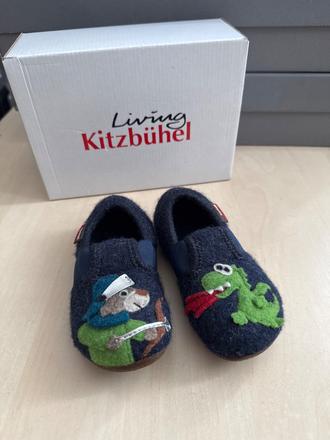 Detské papučky z ovčej vlny living kitzbühel, giesswein,25