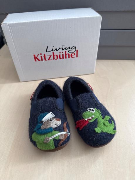 Detské papučky z ovčej vlny living kitzbühel, giesswein,25