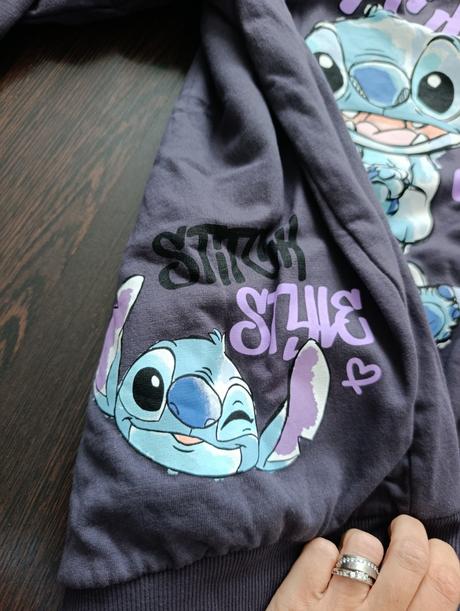 Dievcenska mikina stitch, sinsay,164