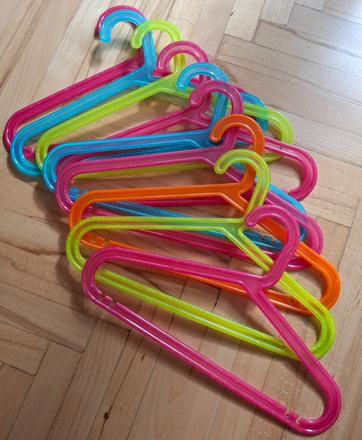 Detské vešiaky ikea 9 ks, 