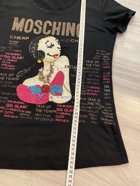 Tričko moschino, moschino,m
