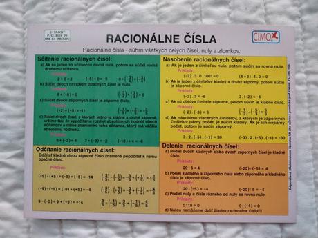 Prehľad matematiky pre zš a sš,