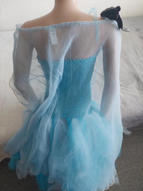 Elsa karnevalové šaty + plášť veľ.134-146,